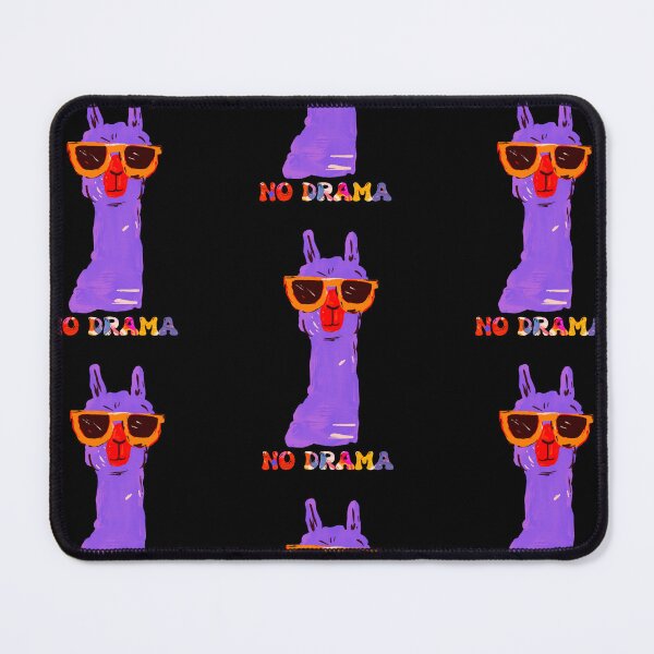 Item preview, No Drama / cool Lama  designed and sold by Nora Gad.