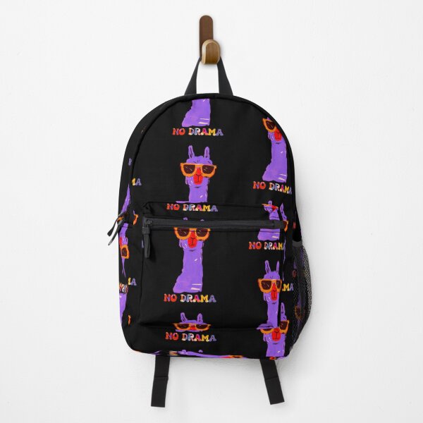 Item preview, No Drama / cool Lama designed and sold by Nora Gad.