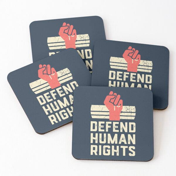 Item preview, Defend Human Rights Protest Resist Fist  designed and sold by electrovista.