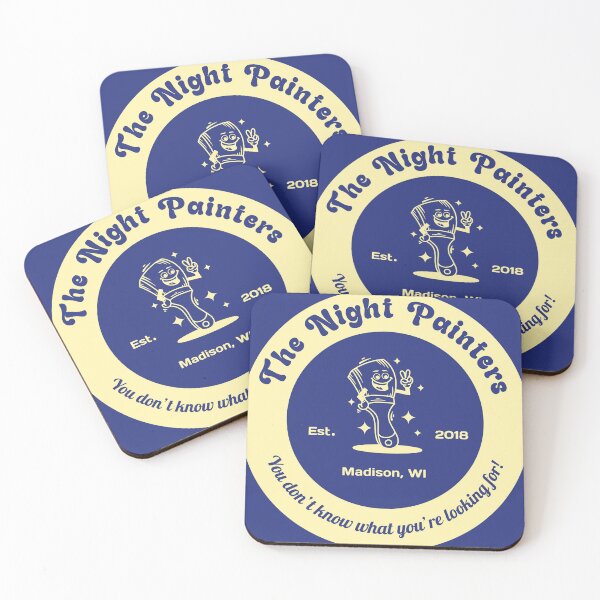 Item preview, TNP Paintbrush Seal Gold designed and sold by nightpainters.