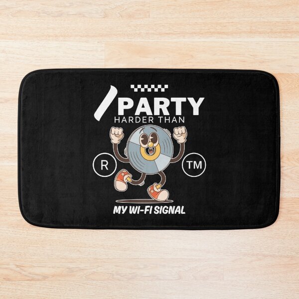 Item preview, I party hard (party animal) designed and sold by Peerless-Prime.