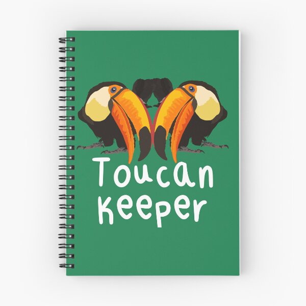 Item preview, T is for Toucan Keeper,Toucan Keeper Design – Dedicated Tropical Bird Care and Wildlife Keeper Artwork designed and sold by PrettylittlepastelUk.