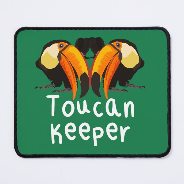Item preview, T is for Toucan Keeper,Toucan Keeper Design – Dedicated Tropical Bird Care and Wildlife Keeper Artwork designed and sold by PrettylittlepastelUk.