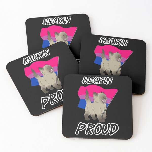 Artikelvorschau, Heckin Proud Cat - Bisexueller Stolz entworfen und verkauft von AstralRavens.