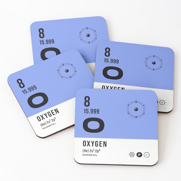 Item preview, 8 Oxygen Periodic Table Element Light designed and sold by VoodooCircus.