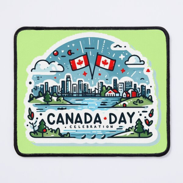 Item preview, Canada Day Fireworks and Parade in Toronto – 3D Sketch ,  designed and sold by PaintMeWorld.