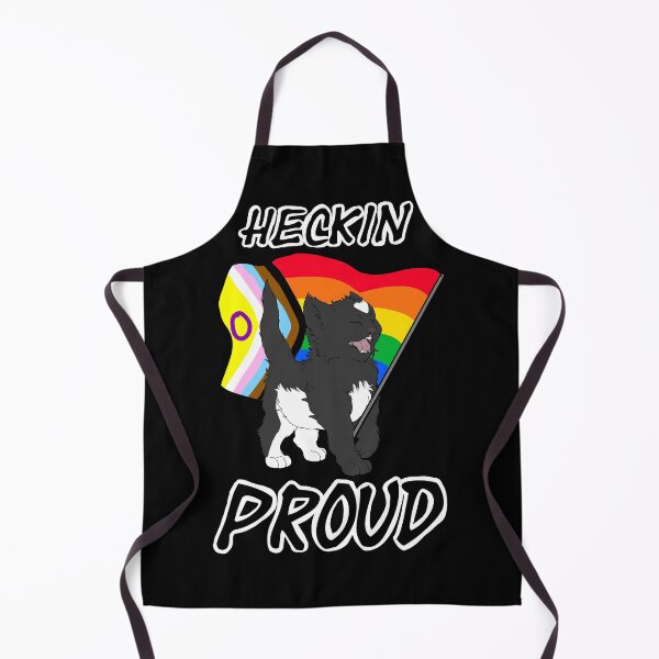 Item preview, Heckin Proud Cat - Inclusive Gay Pride - Tuxedo Ver. designed and sold by AstralRavens.