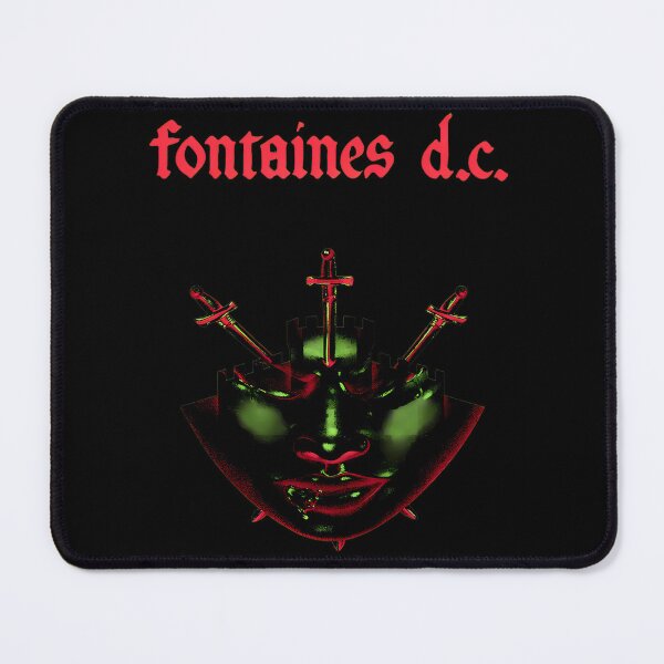 Item preview, Fontaines D.C. Romance Heart Castle with Swords designed and sold by jackjoe1708.