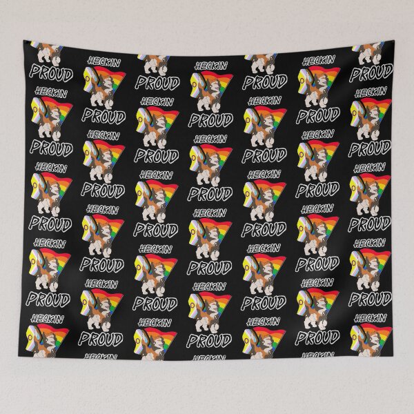 Item preview, Heckin Proud Cat - Inclusive Gay Pride - Calico Ver. designed and sold by AstralRavens.