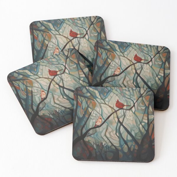 Item preview, Morning Visitors designed and sold by Elliott Art Studio.