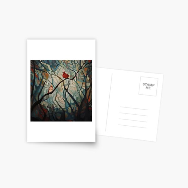 Item preview, Morning Visitors designed and sold by Elliott Art Studio.