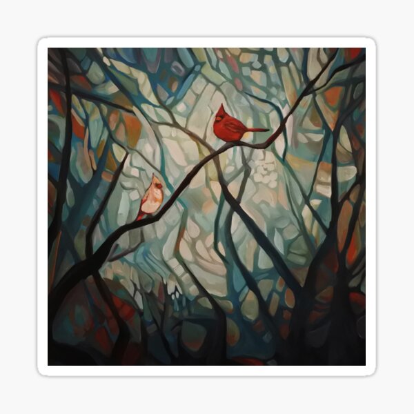 Item preview, Morning Visitors designed and sold by Elliott Art Studio.
