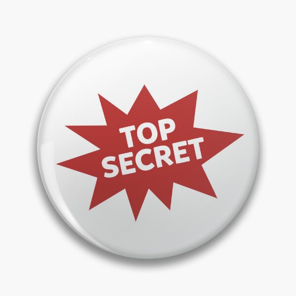 Item preview, TOP SECRET STICKER designed and sold by Wolagno.