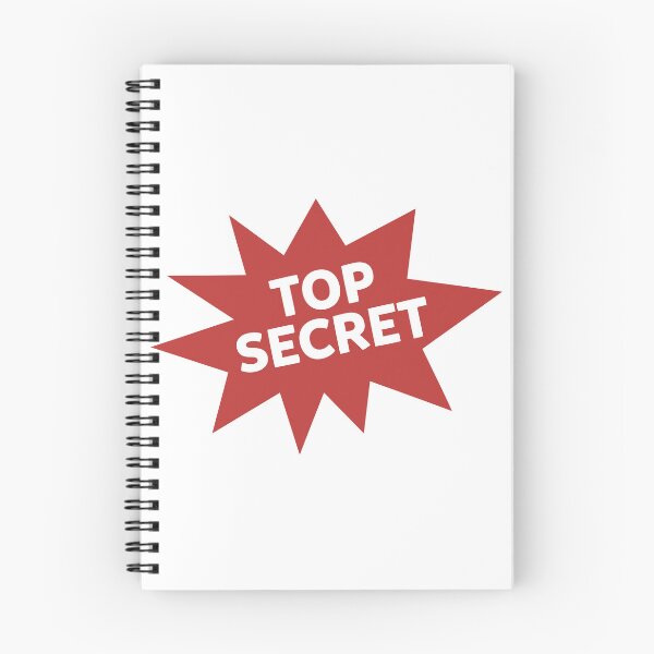 Item preview, TOP SECRET STICKER designed and sold by Wolagno.
