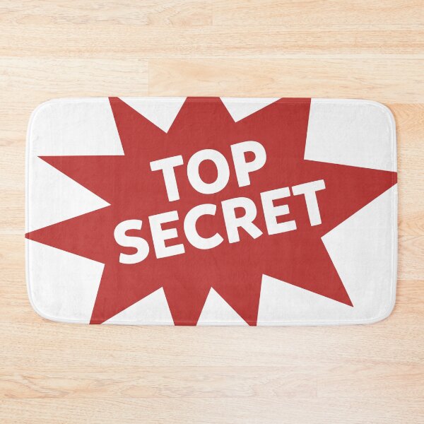 Item preview, TOP SECRET STICKER designed and sold by Wolagno.