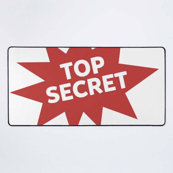 Item preview, TOP SECRET STICKER designed and sold by Wolagno.
