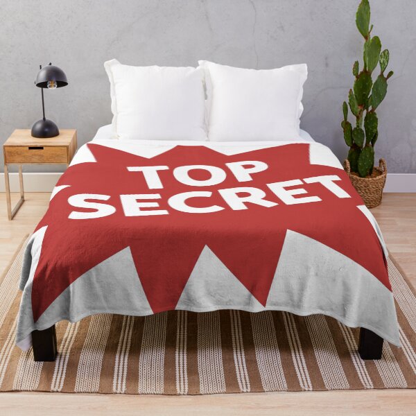 Item preview, TOP SECRET STICKER designed and sold by Wolagno.