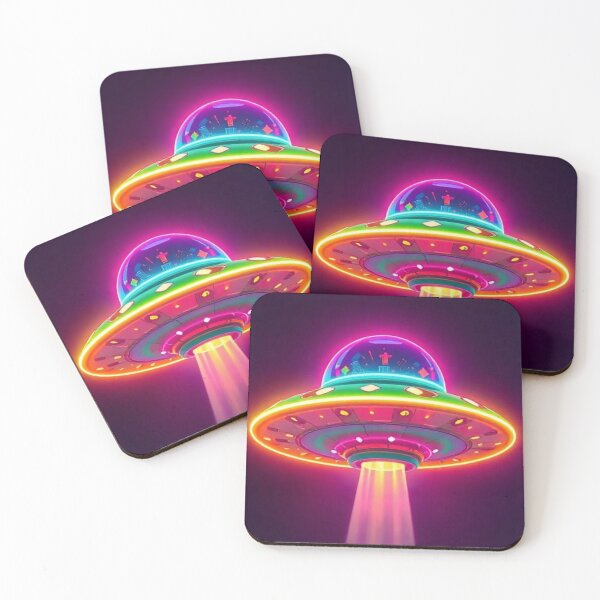 Item preview, Colorful ufo desighn  designed and sold by Dogandesighn.