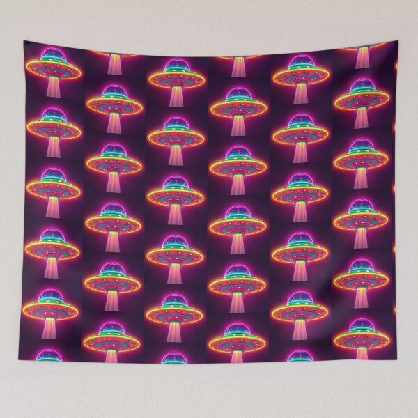 Item preview, Colorful ufo desighn  designed and sold by Dogandesighn.