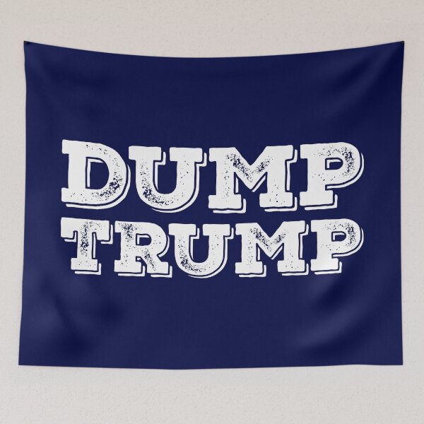 Item preview, Dump Trump - White  designed and sold by sillyjess.