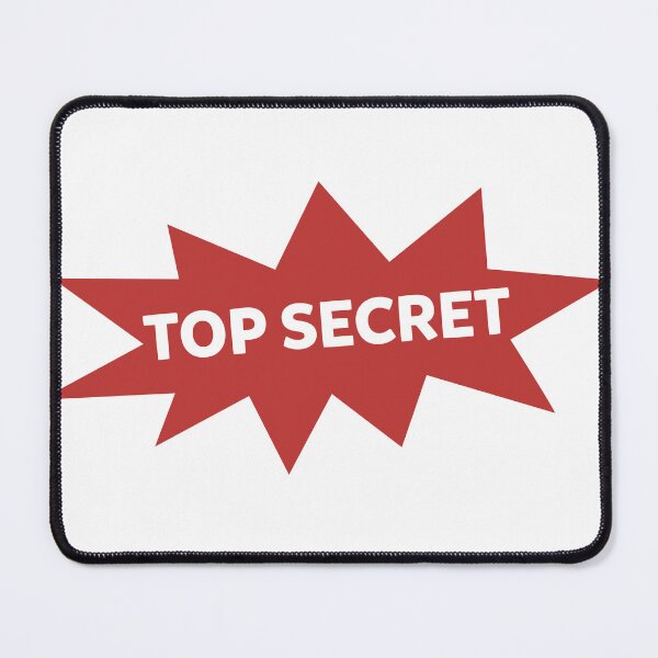 Item preview, TOP SECRET STICKER designed and sold by Wolagno.