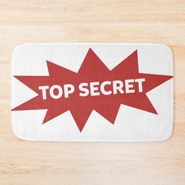 Item preview, TOP SECRET STICKER designed and sold by Wolagno.