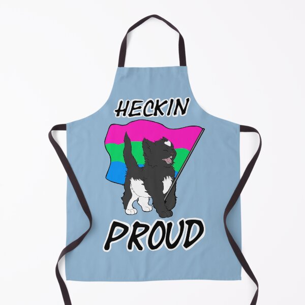 Item preview, Heckin Proud Cat - Polysexual Pride designed and sold by AstralRavens.