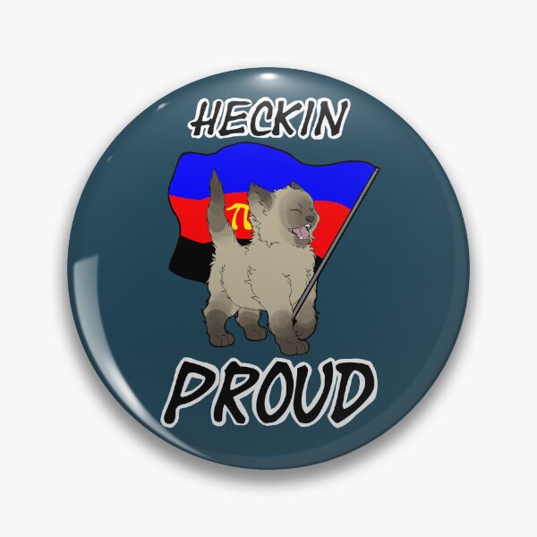 Item preview, Heckin Proud Cat - Polyamory Pride designed and sold by AstralRavens.