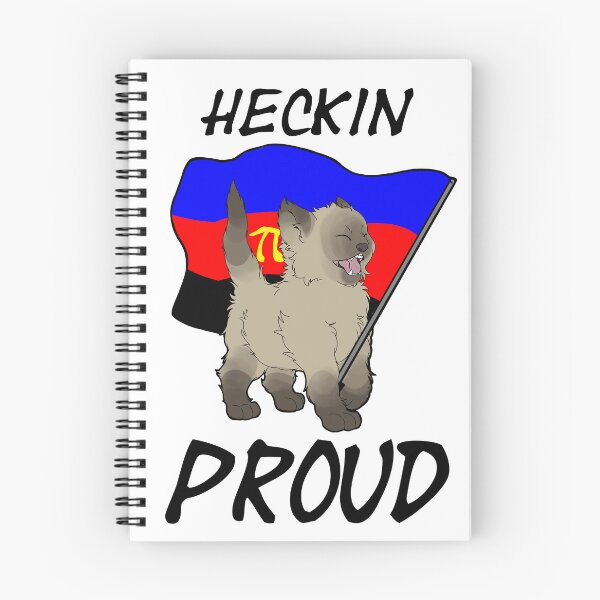 Item preview, Heckin Proud Cat - Polyamory Pride designed and sold by AstralRavens.