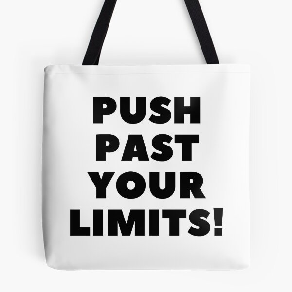 Item preview, Push Past Your Limits! designed and sold by CosmicPsyche.