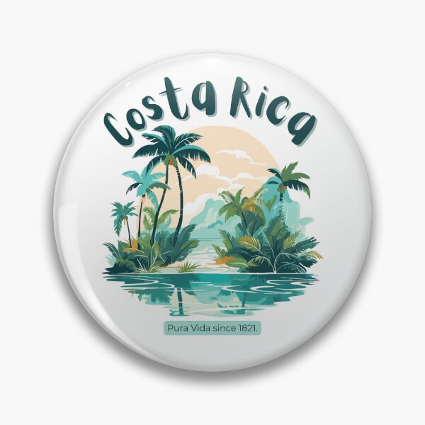 Item preview, Costa Rica Pura Vida Since 1821 designed and sold by Thehatinthecat.