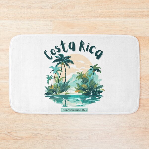 Item preview, Costa Rica Pura Vida Since 1821 designed and sold by Thehatinthecat.