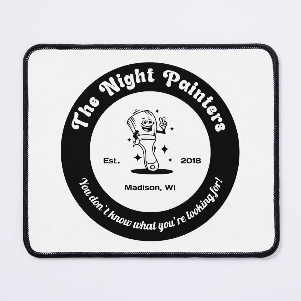 Item preview, TNP Paintbrush Seal Black designed and sold by nightpainters.