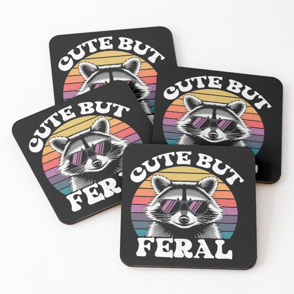 Item preview, Cute But Feral designed and sold by Hairball-Pets.