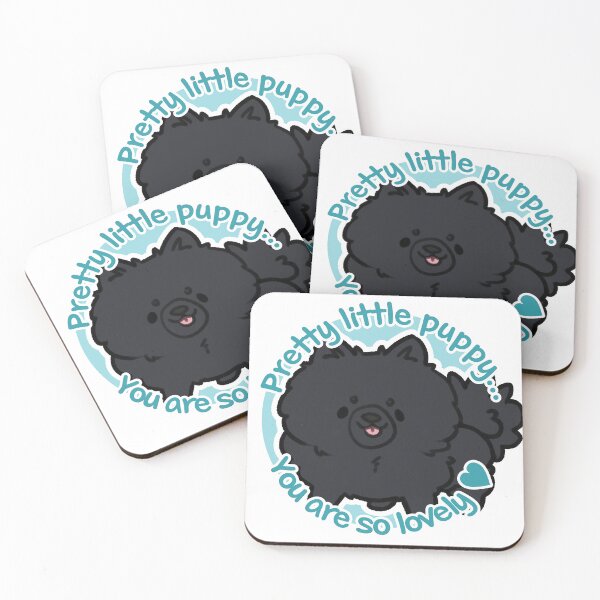Item preview, Pretty Black Pommy Blue designed and sold by eto's art.