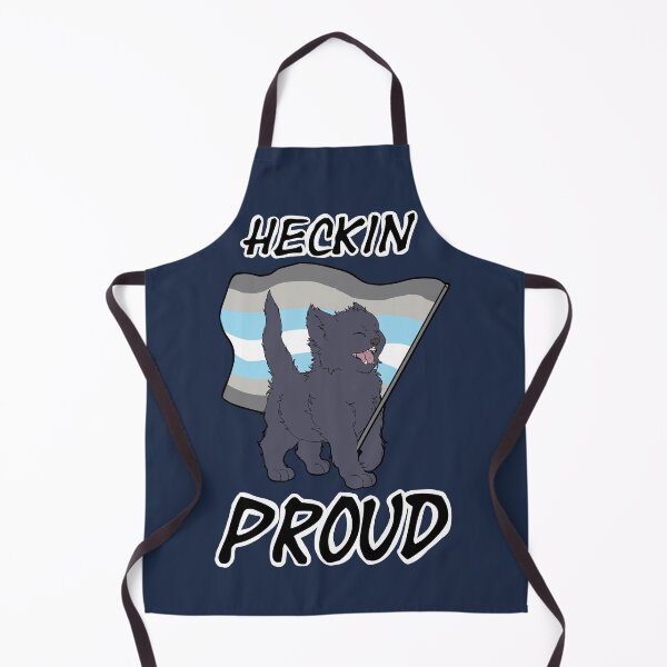 Item preview, Heckin Proud Cat - Demiboy Pride designed and sold by AstralRavens.