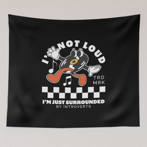 Item preview, I'm not loud (party animal) designed and sold by Peerless-Prime.