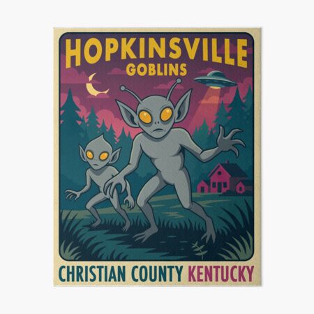 Item preview, HOPKINSVILLE GOBLINS designed and sold by JazzberryBlue.
