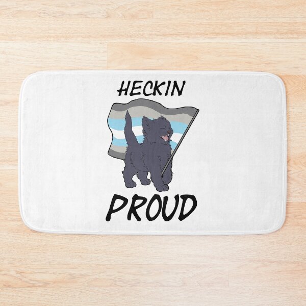 Item preview, Heckin Proud Cat - Demiboy Pride designed and sold by AstralRavens.