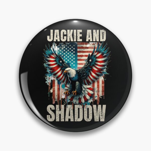 Item preview, Jackie And Shadow Bald Eagle designed and sold by ManiaGrania.