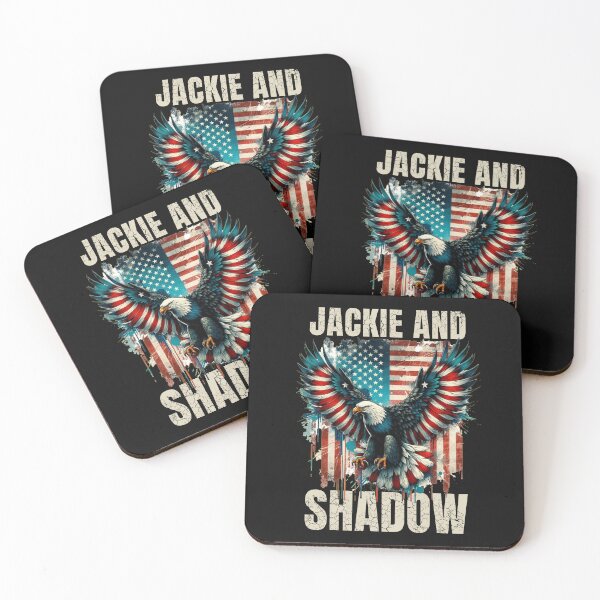 Item preview, Jackie And Shadow Bald Eagle designed and sold by ManiaGrania.