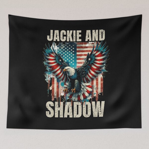 Item preview, Jackie And Shadow Bald Eagle designed and sold by ManiaGrania.
