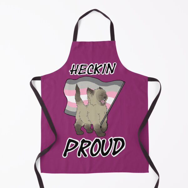 Item preview, Heckin Proud Cat - Demigirl Pride designed and sold by AstralRavens.
