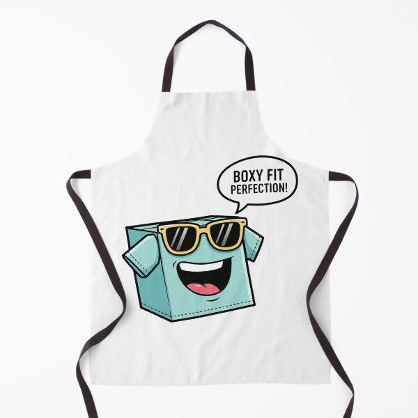 Item preview, Boxy Fit Perfection Sticker – Cool Cartoon Tee with Summer Vibes designed and sold by Creative Spark.
