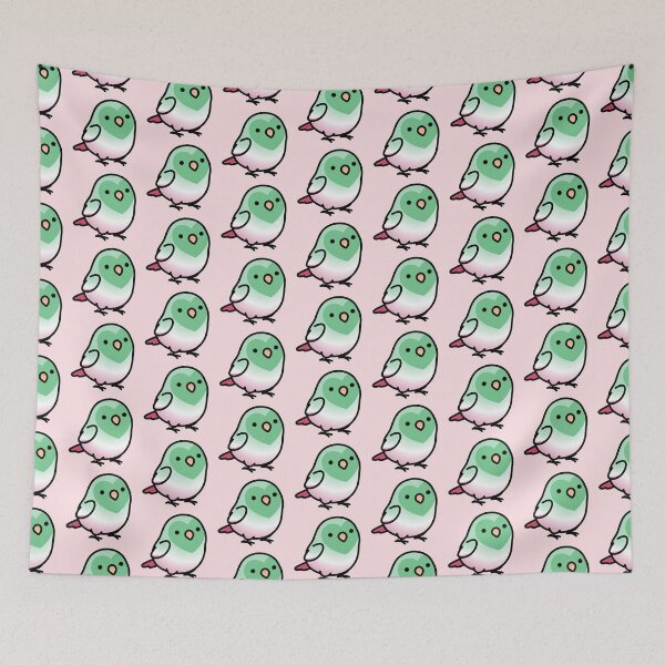 Item preview, Abrosexual Pride Lovebird designed and sold by birdhism.