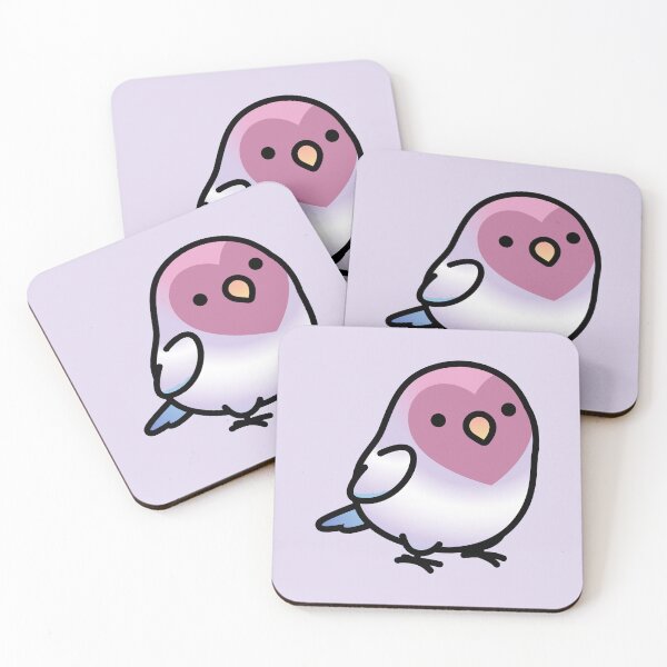 Item preview, Bigender Pride Lovebird designed and sold by birdhism.