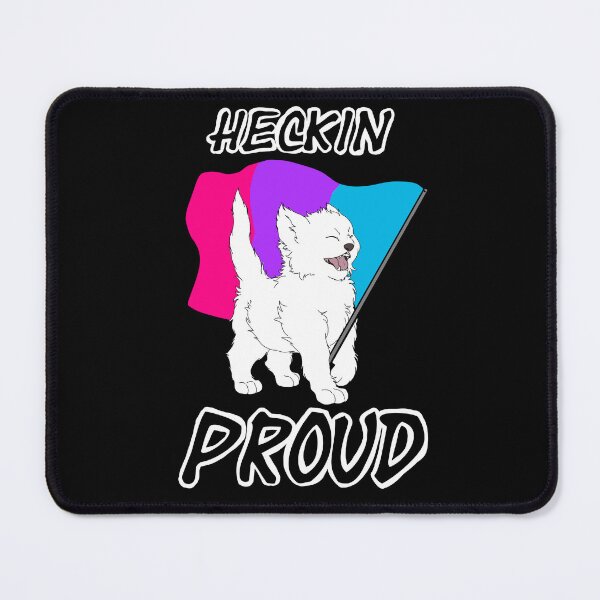 Item preview, Heckin Proud Cat - Androgyne Pride designed and sold by AstralRavens.