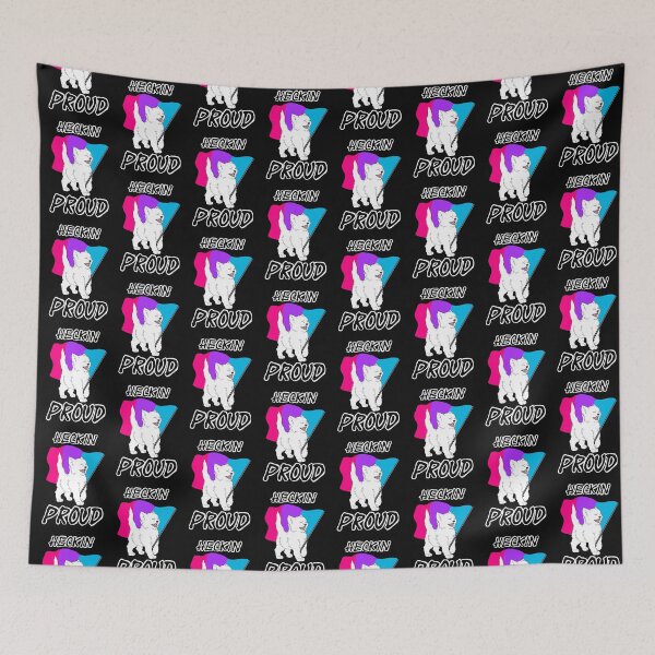 Item preview, Heckin Proud Cat - Androgyne Pride designed and sold by AstralRavens.