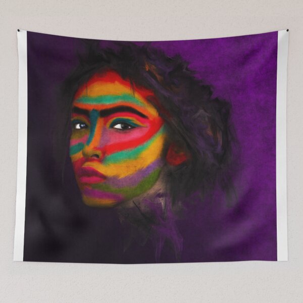 Item preview, Amerindian Portrait designed and sold by Nora Gad.