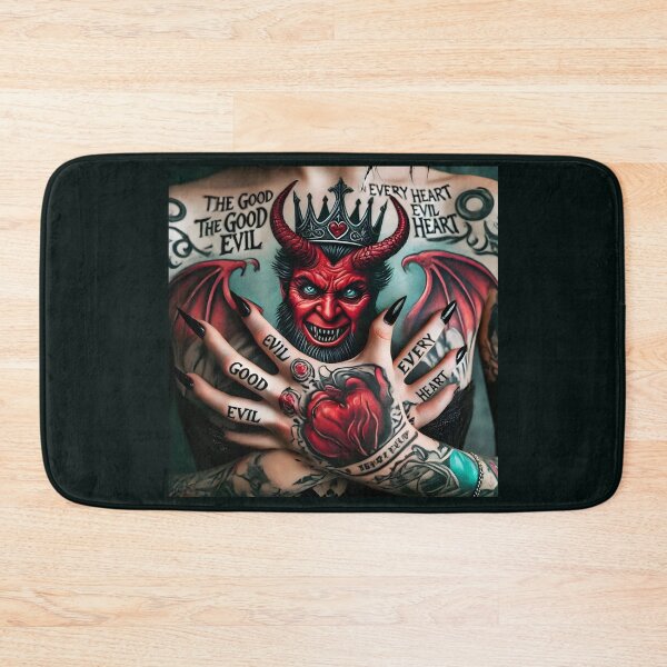 Item preview, Demon Tattoo Horned Wings designed and sold by Voodoo Store Paranormal Collections.